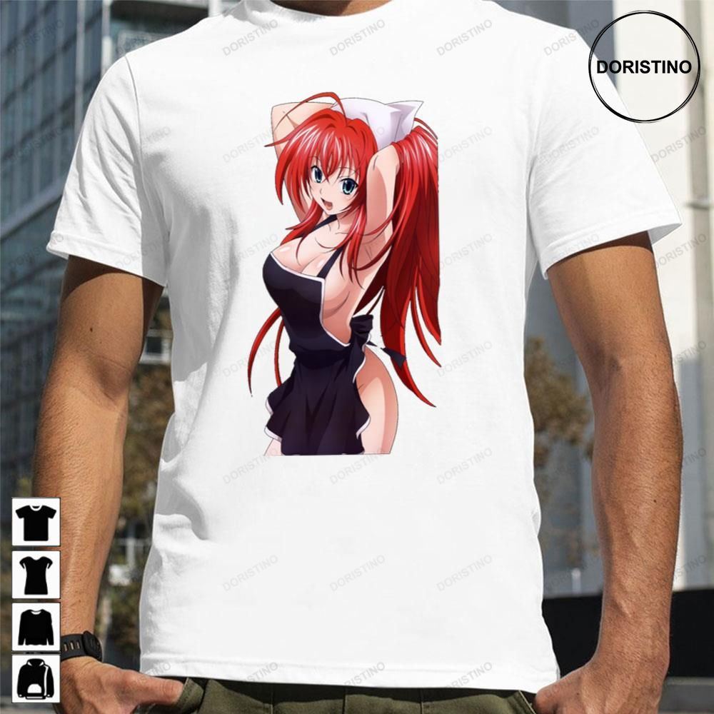 Rias Gremory In An Apron Limited Edition T-shirts